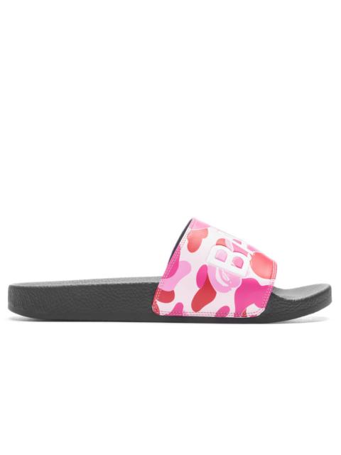 ABC CAMO SLIDE SANDALS  - PINK