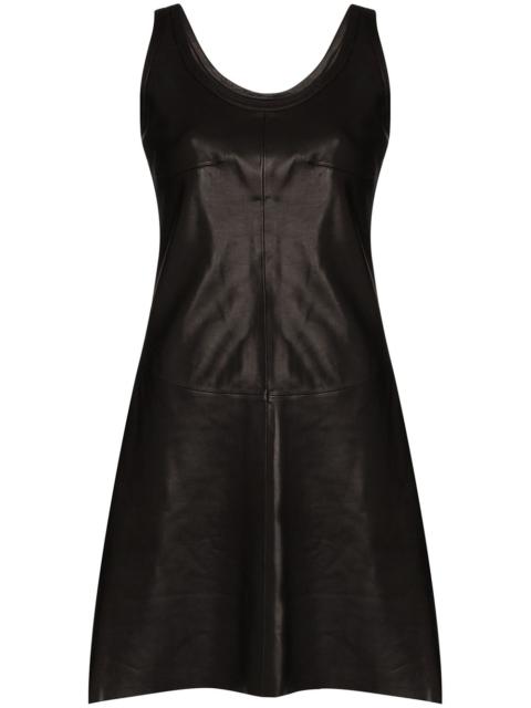 sleeveless mini dress