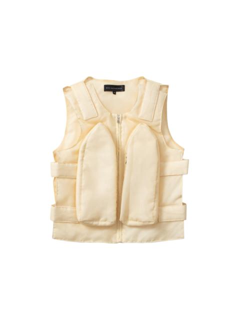 ORGANZA BULLET POINT VEST
