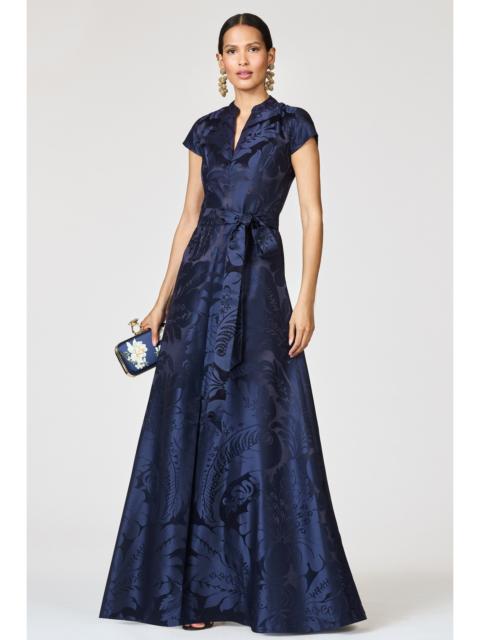 MARA GOWN - DEEP OCEAN