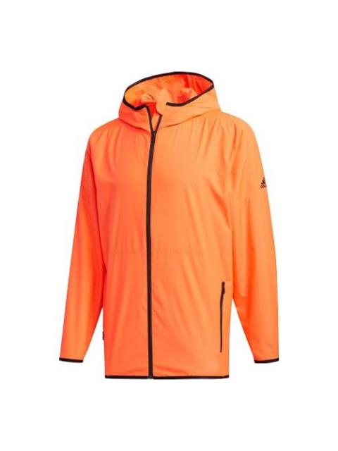 adidas Sports Stylish Jacket Red Fluorescence FM5348