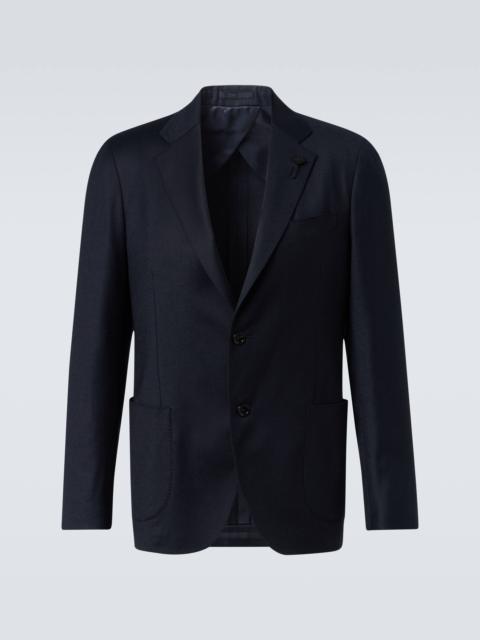 Wool and cashmere blazer