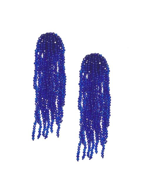 FOUNTAIN EARRINGS - COBALT