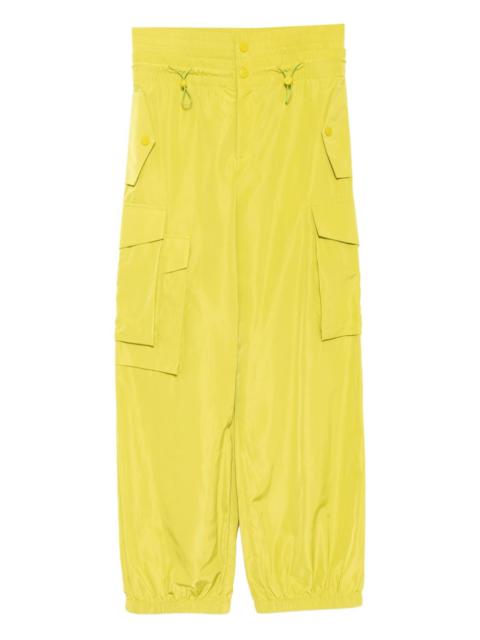 double waistband cargo pants