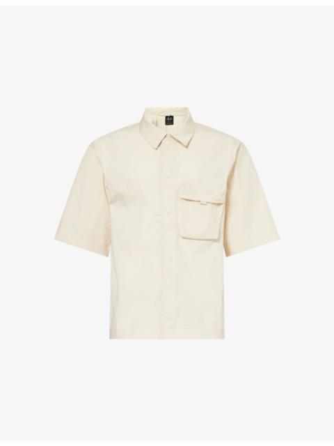 Reserve Short-Sleeve Cotton-Blend Shirt