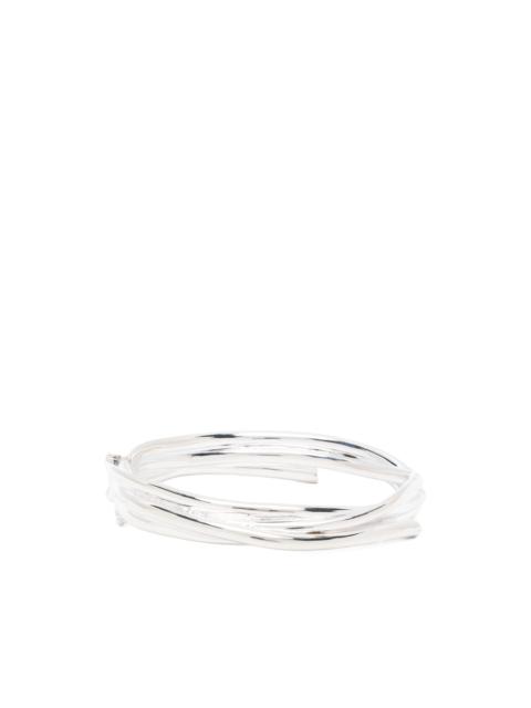 sculptural-bangle bracelet
