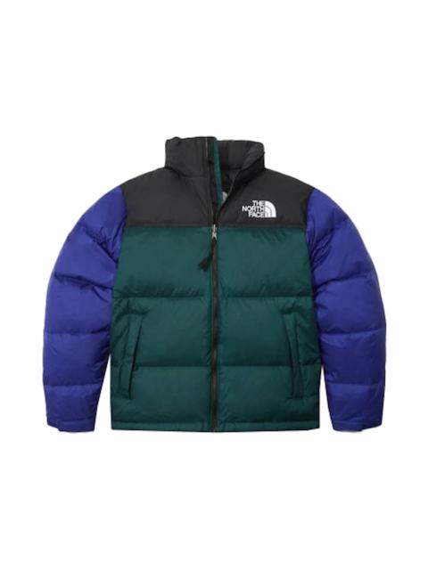 The North Face 1996 Retro Nuptse 700 Fill Packable Jacket Cone Orange/Lapis Blue/Ponderosa Green