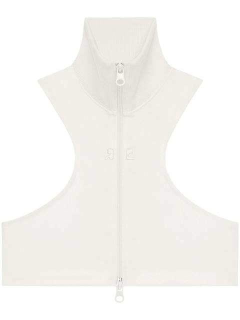 scuba cropped tank top