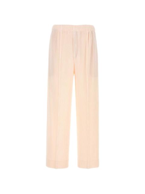 Monthly Colours: January pleated trousers