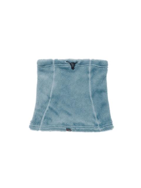 POLARTEC High Loft Fleece Neck Warmer Aqua Gray