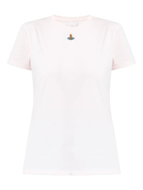 Orb Peru embroidered T-shirt