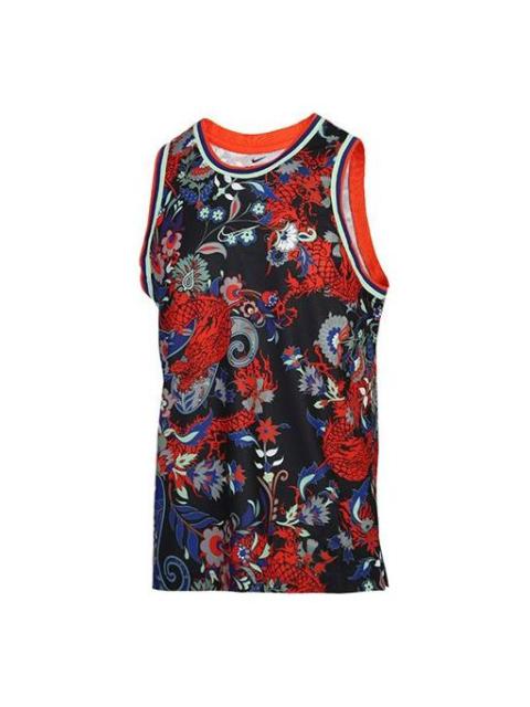 Nike Dri-FIT DNA Dragon Applique Stitching Sports Vest Men Multicolor CK6302-457