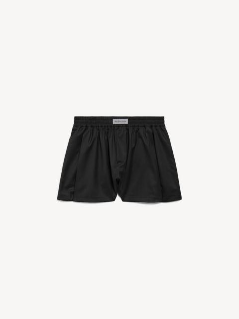 Women's A-line Boxer Shorts in Black