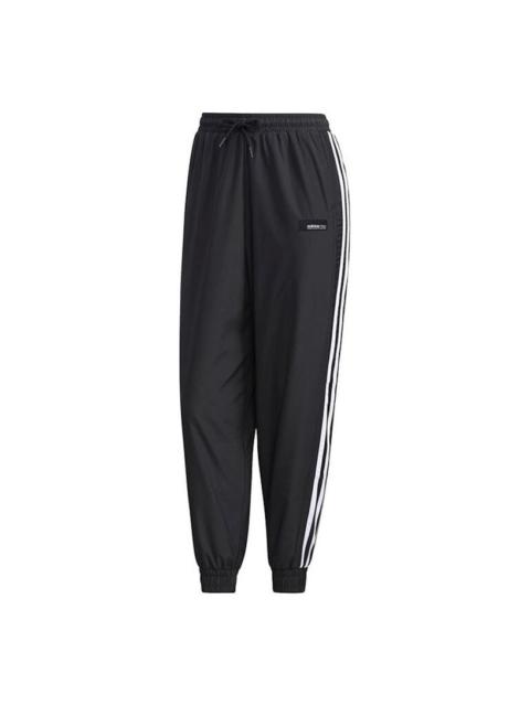 (WMNS) adidas Woven Track Pants Asia Sizing 'Black' GJ5360