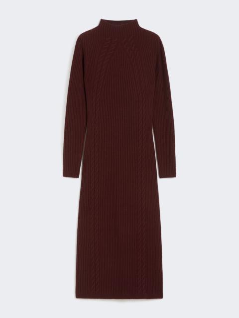 ZELANDA Wool and cashmere slim-fit dress