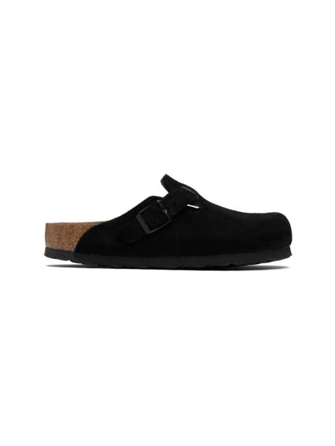 Black Regular Boston Soft Footbed Slip-on Loafers
