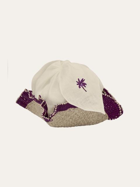 Mushroom Mandala Mini Bread Basket Set of 4