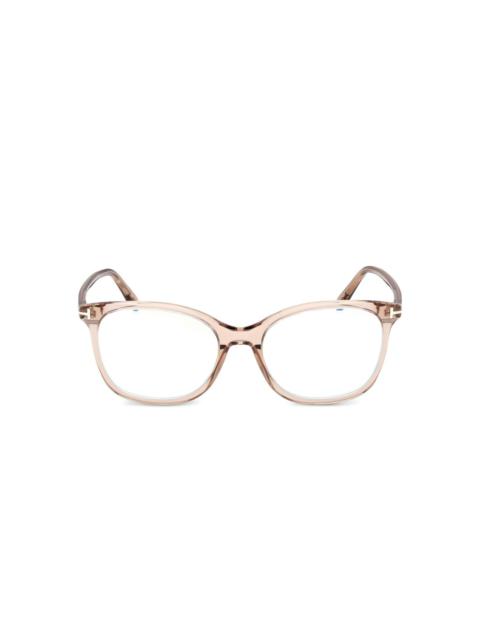 square-frame glasses