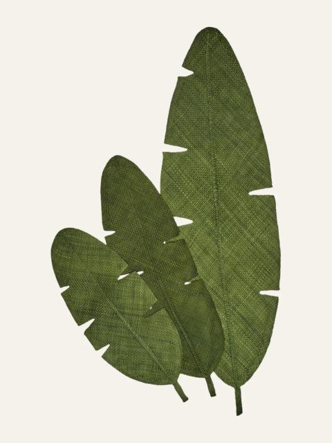 Mythic Ecosystem Maxi Table Mats in Green Set of 3