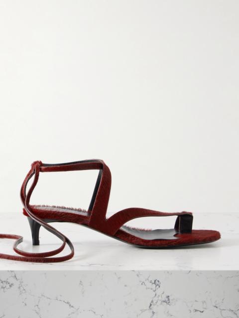 Aimee Calf Hair Sandals
