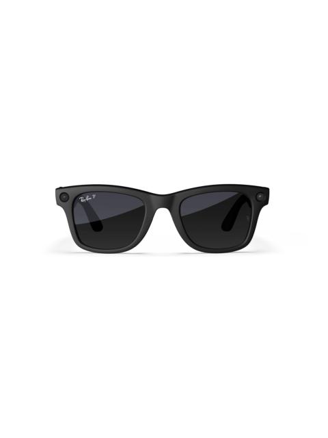 Ray-Ban Meta Wayfarer (Gen 2) Matte Black Polar Gradient Graphite Lenses