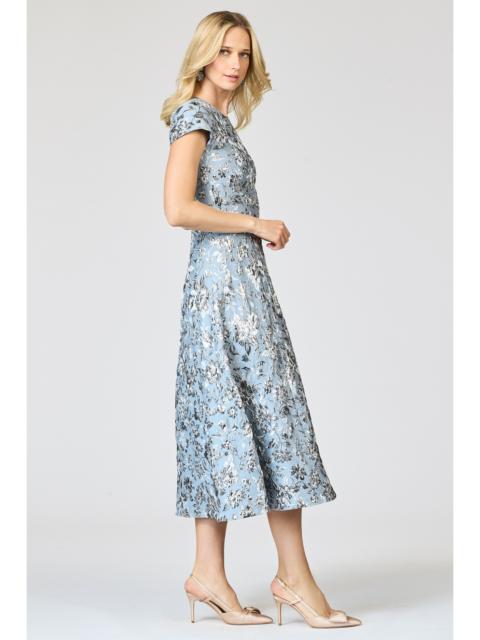 JACKIE DRESS - PEWTER GARDENS