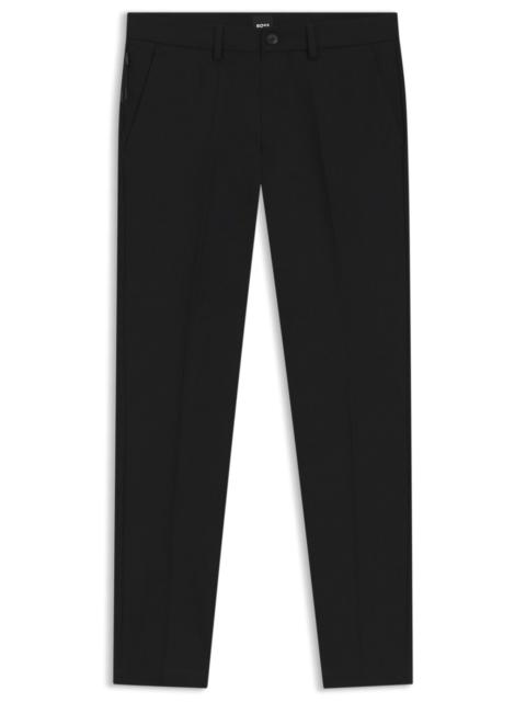 SLIM-FIT PANTS IN COTTON
