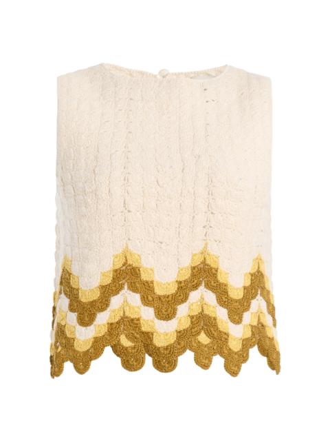 Exclusive Suspiro Cotton Top multi