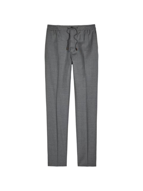 drawstring-waist trousers