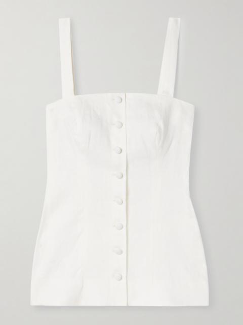 Corbiere Linen Tank