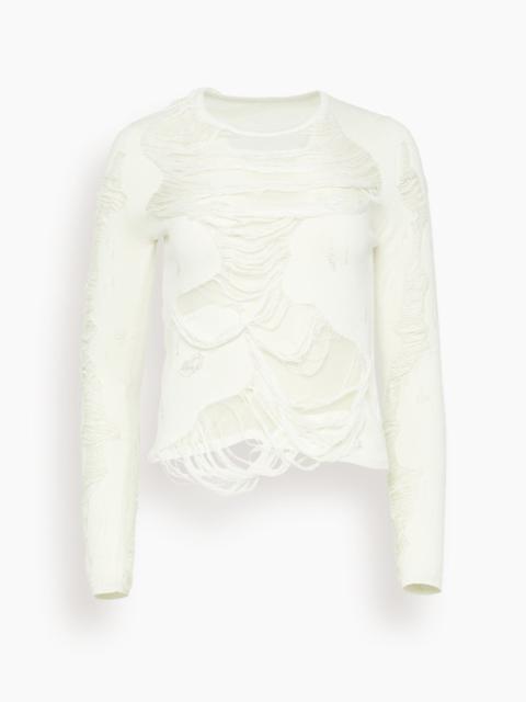 Crewneck in Off White