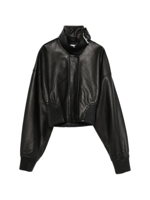 `MaxMara S` Leather Jacket