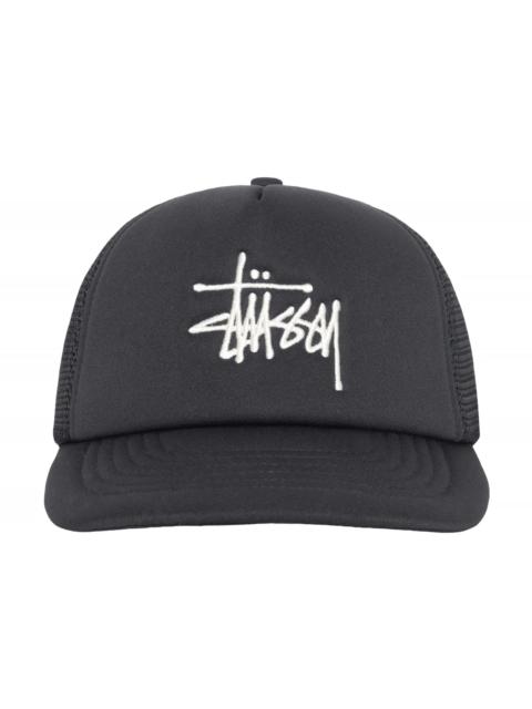 Stussy Trucker Big Basic Snapback Black
