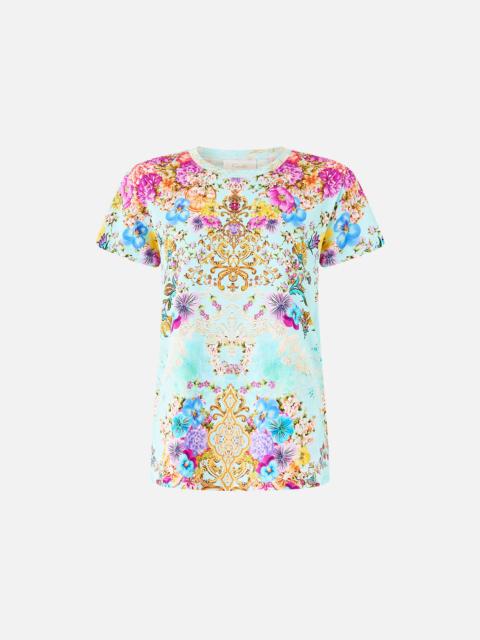 SLIM FIT ROUND NECK T-SHIRT