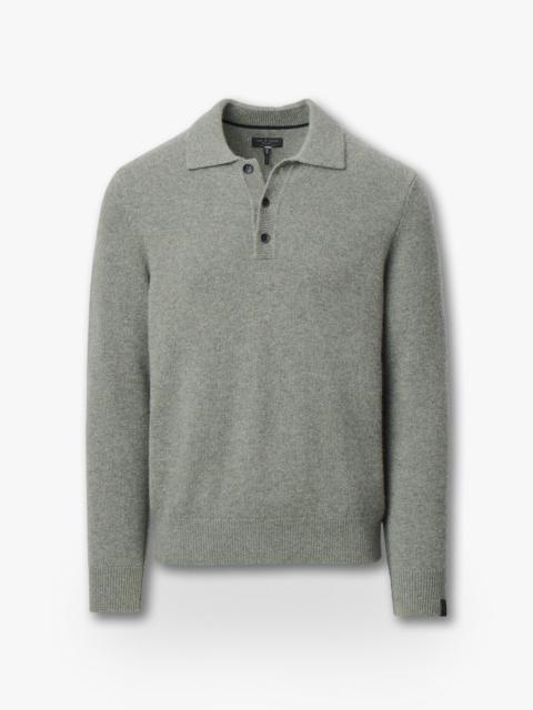 Declan Cashmere Polo Sweater