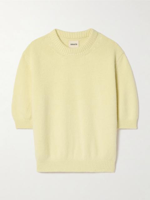 Davin cashmere sweater Yellow