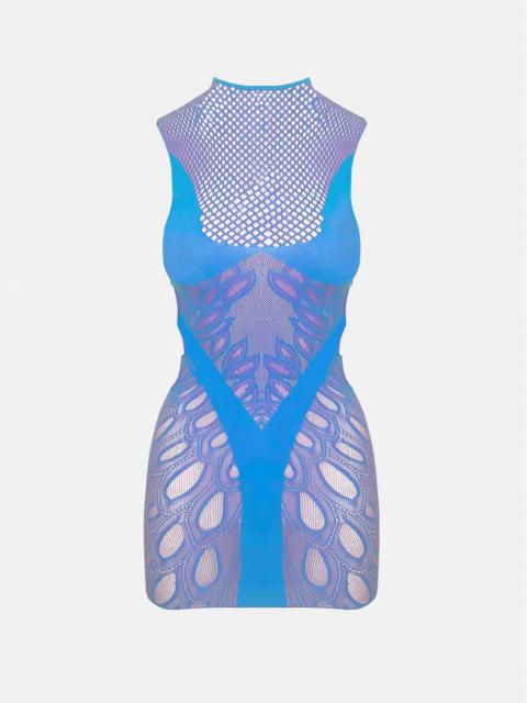 JULIET DRESS CRYPTO BLUE