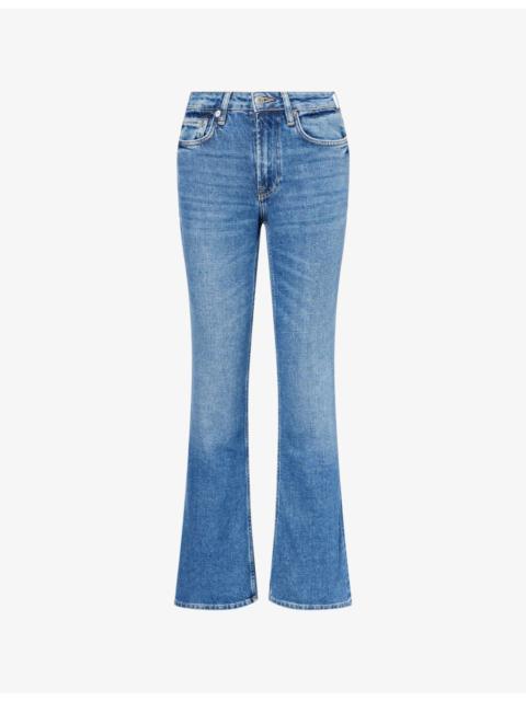 Salella Flared Denim-Blend Jeans