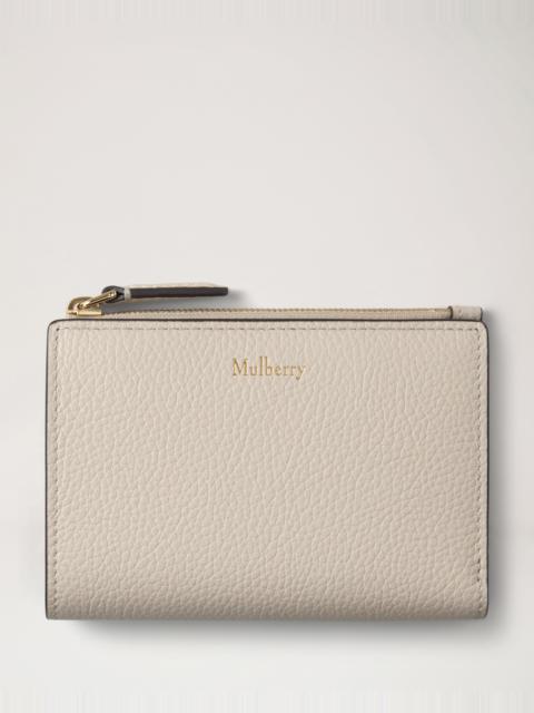 Continental Bifold Zipped Wallet
Chalk Small Classic Grain