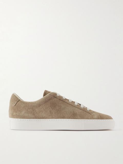 Achilles Sport Brushed-Suede Sneakers Light brown