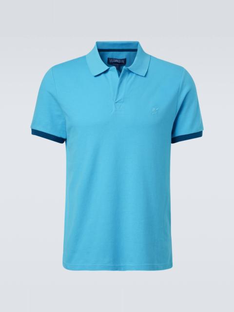 Palatin cotton piqué polo shirt