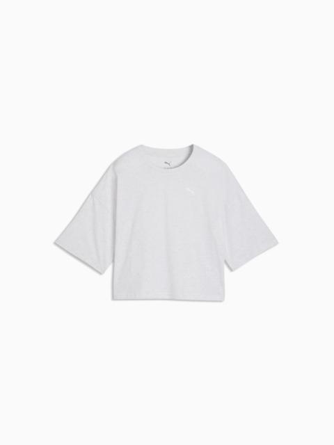 PUMA Wardrobe Essentials Women's Oversized Short Tee