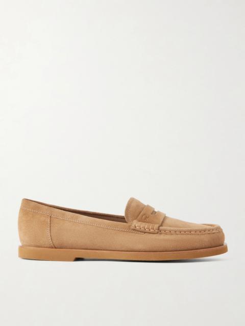 Suede Loafers