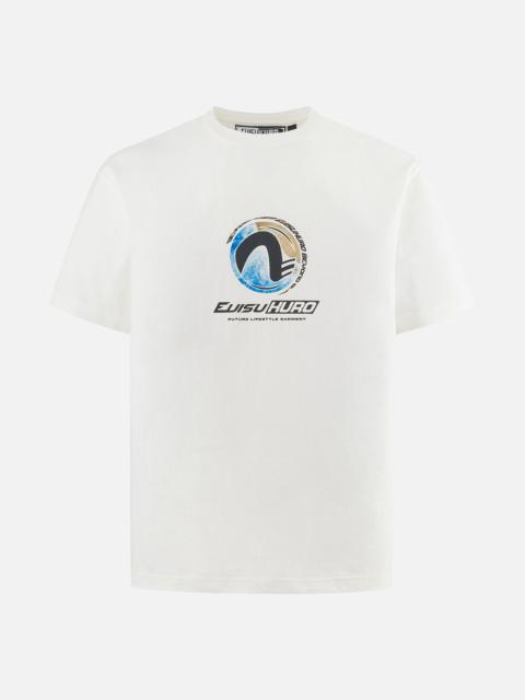 EVISUKURO Motifs Print Regular Fit T-shirt