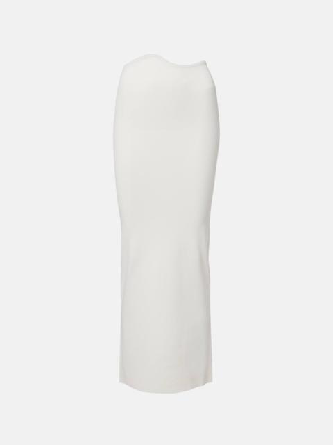 Maparadita jersey midi skirt