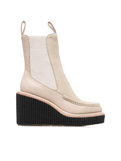 Sloane wedge Chelsea boots