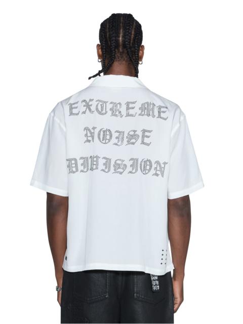 END DINER SS SHIRT SATIN WHITE