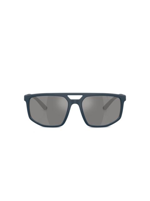oversize-frame sunglasses