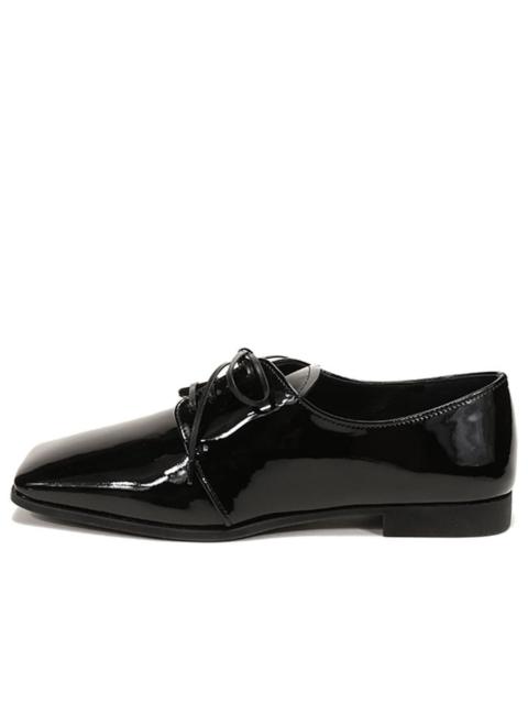(WMNS) PRADA Patent Lace-Up Derby Shoes 'Black' 1E283M_069_F0002_F_010