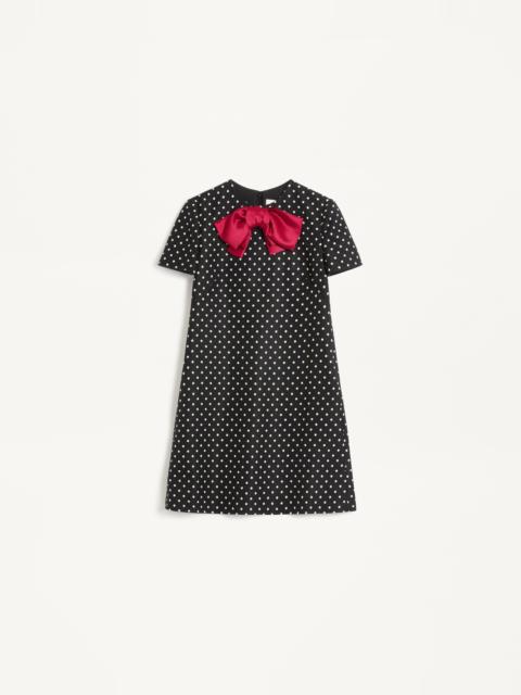 SUPERGRAN SHORT DRESS IN PLUSDEPOIS PRINT